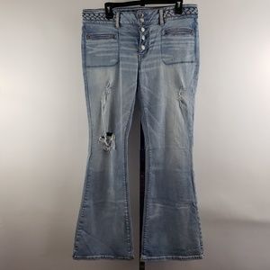 American Eagle Jeans Super Stretch Artist 14 Reg